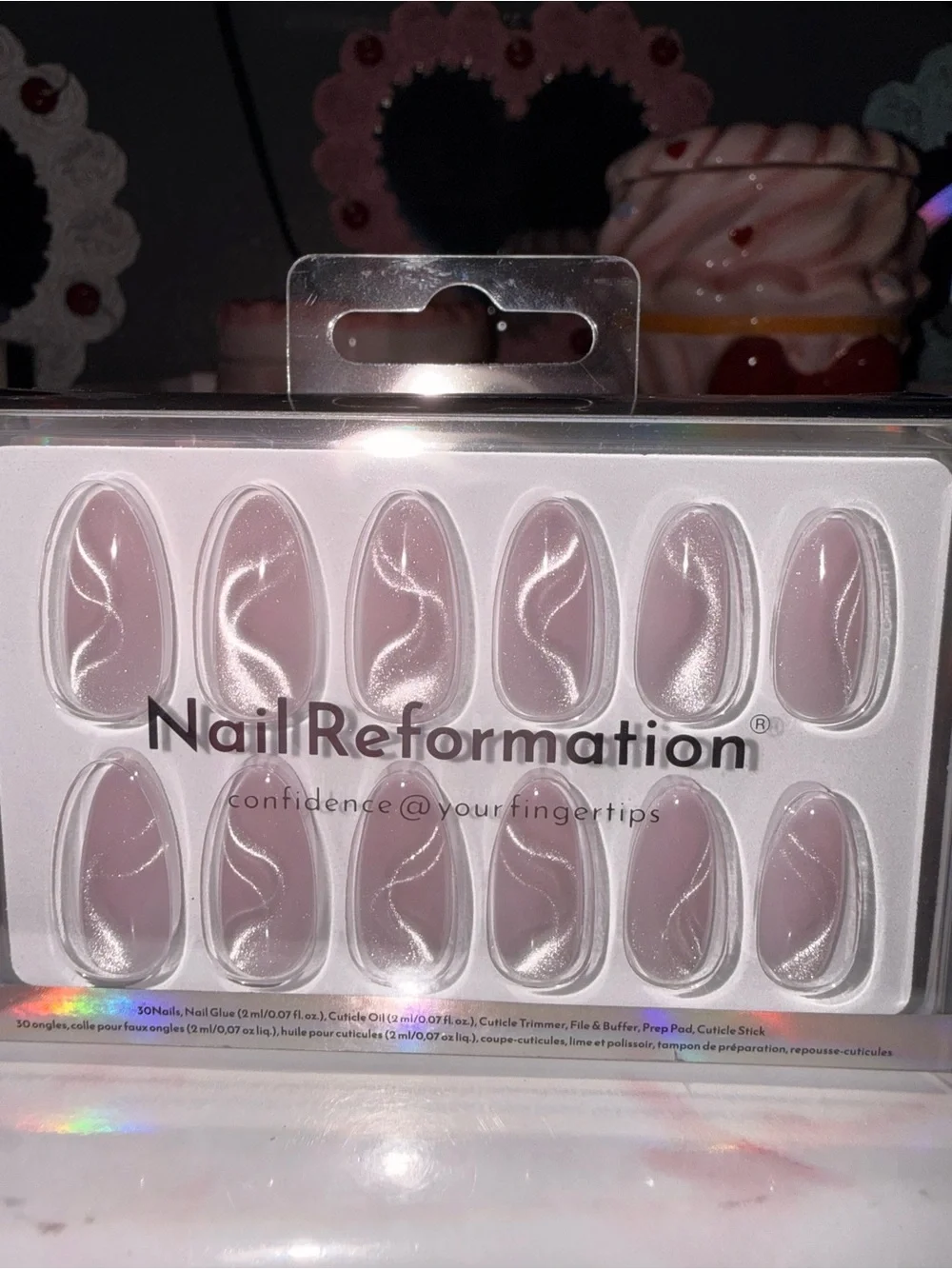 Nail Reformation Reflective Press On Nails